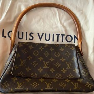 Authentic Vintage Louis Vuitton Monogram Mini Looping Bag